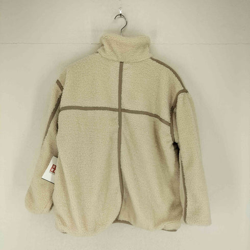 ショコラフィネローブ chocol raffine robe ボアジップジャケット レディース  FREE